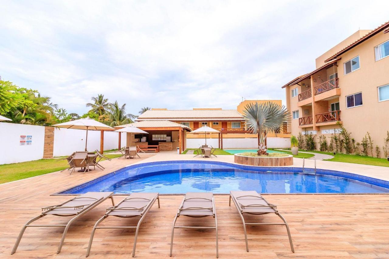 Gb37 Excelente Apt 2 Suites Em Guarajuba Exterior foto